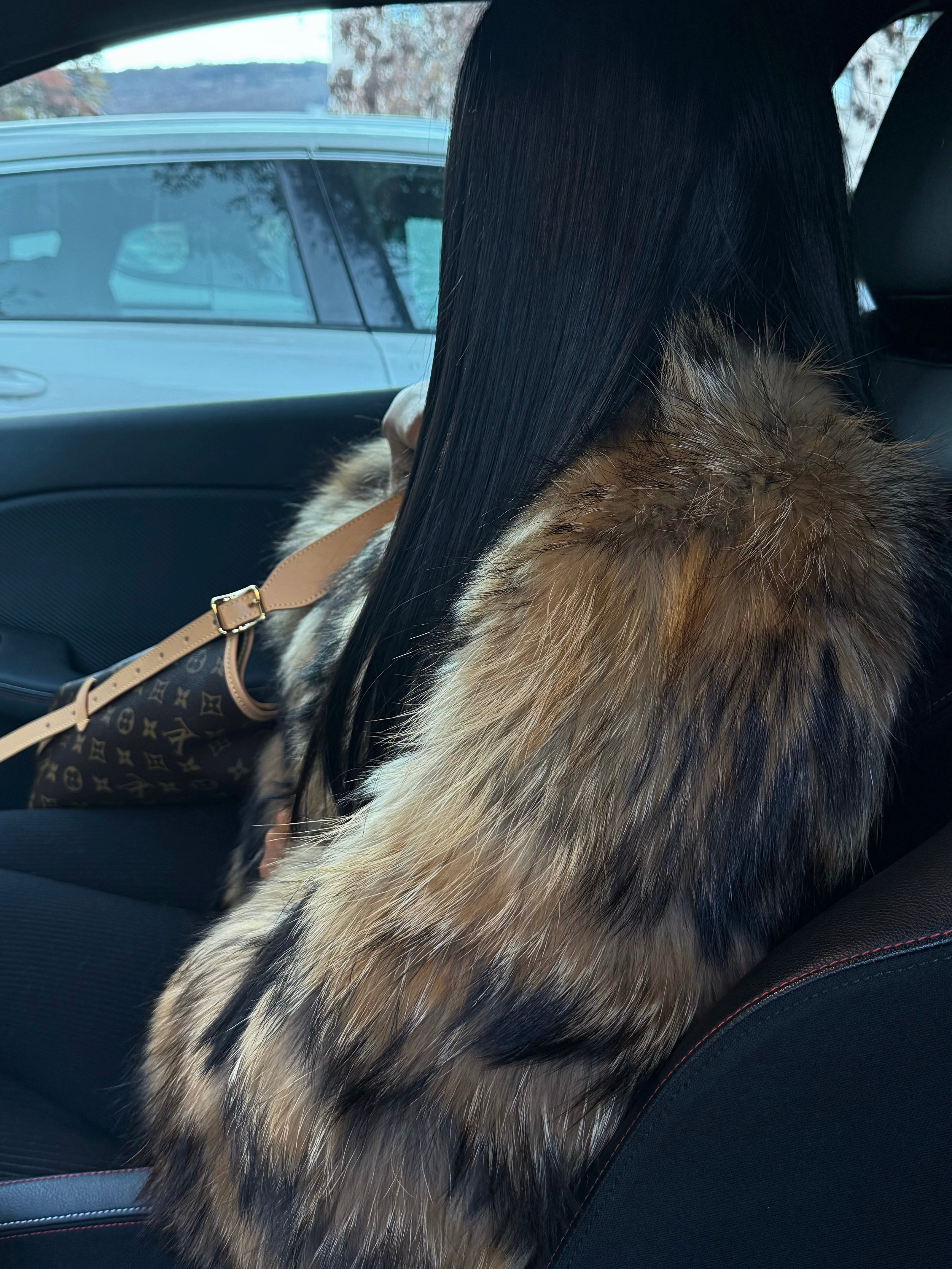 FOURRURE DE RENARD NATURELLE