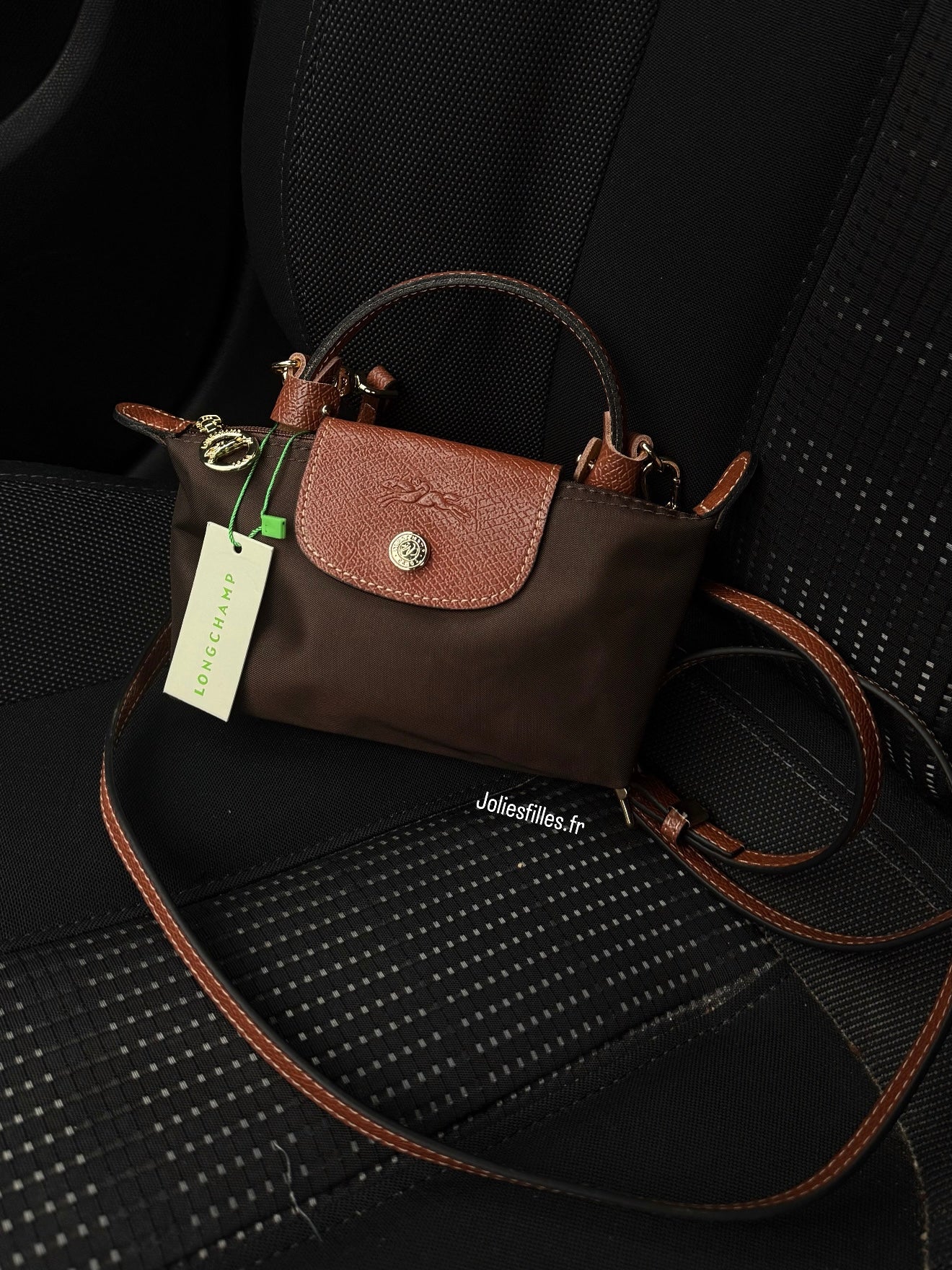 TROUSSE MARRON À BANDOULIÈRE