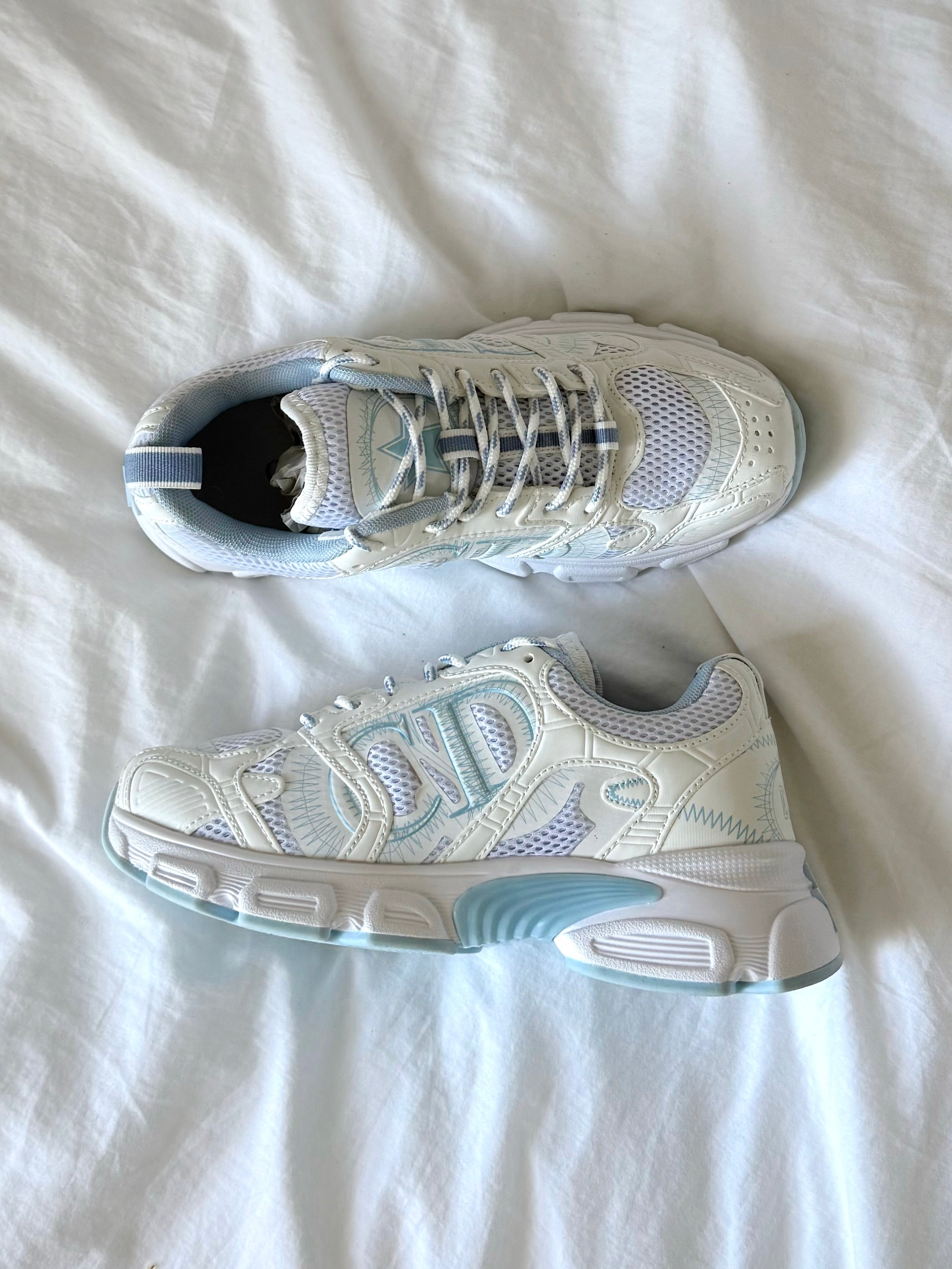 BASKET BLEUE ET BLANCHE CD