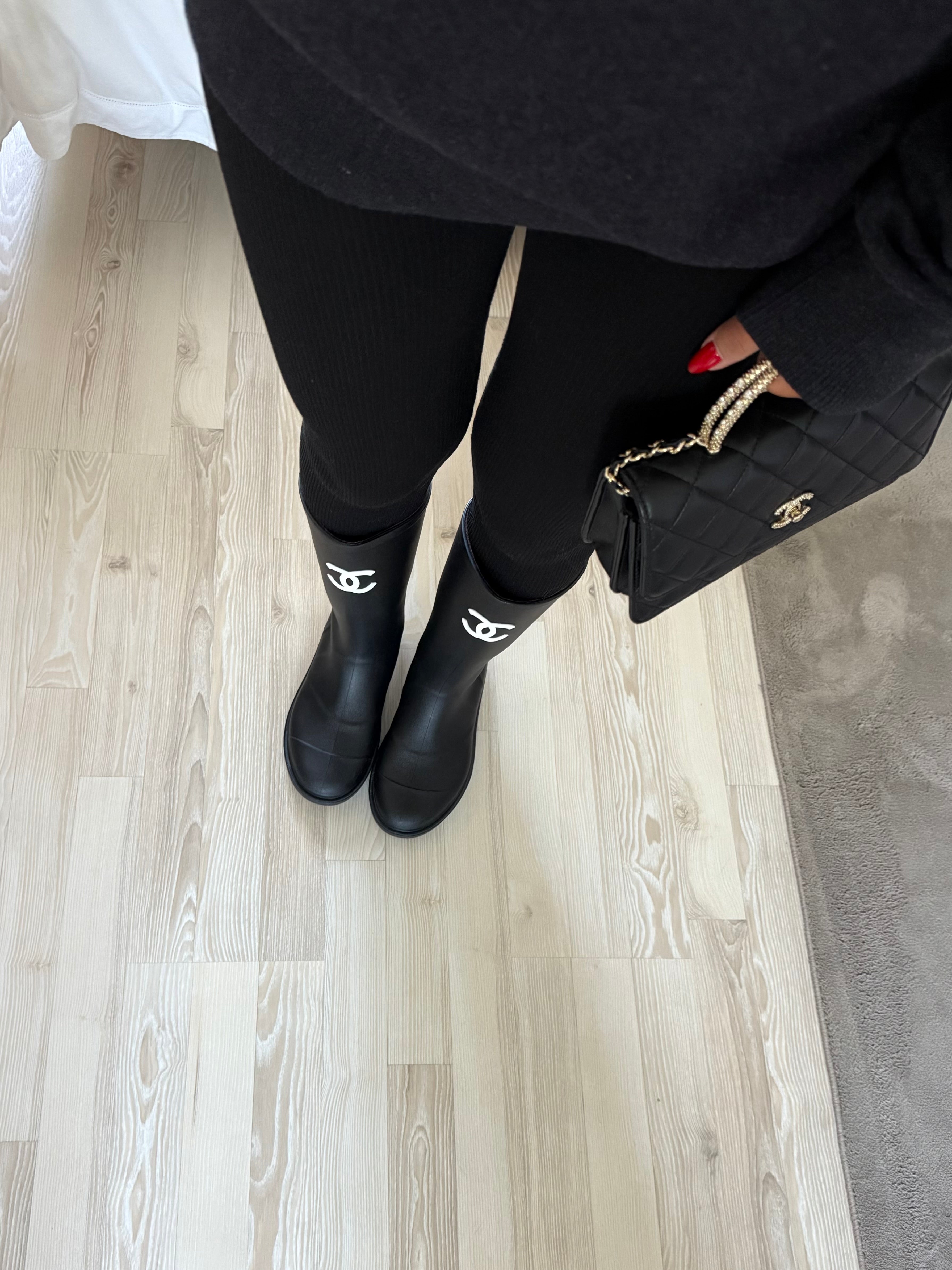 BOTTES DE PLUIE NOIRES