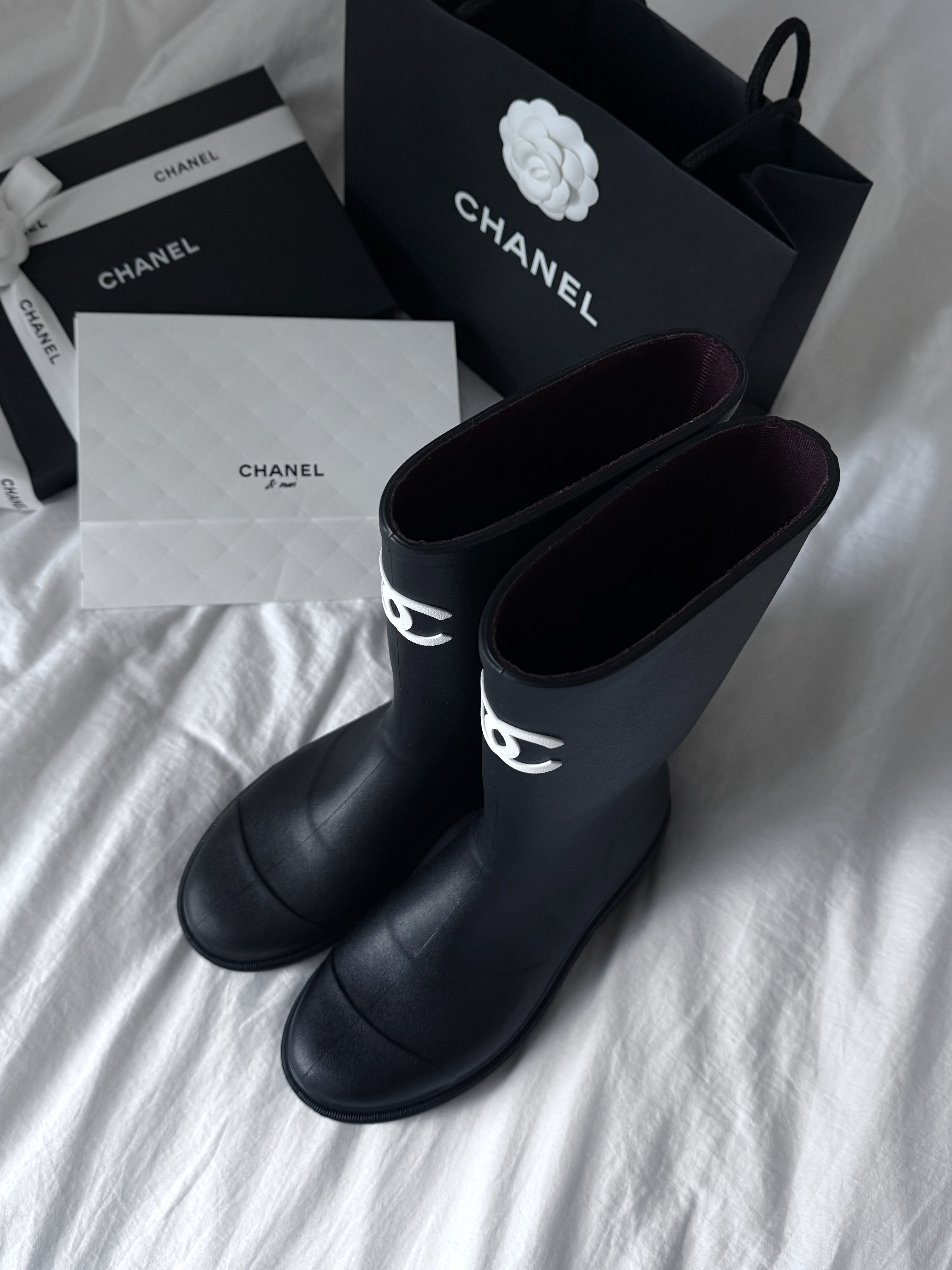 BOTTES DE PLUIE NOIRES