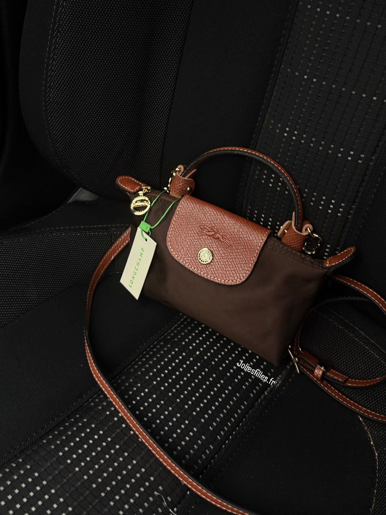 TROUSSE MARRON À BANDOULIÈRE