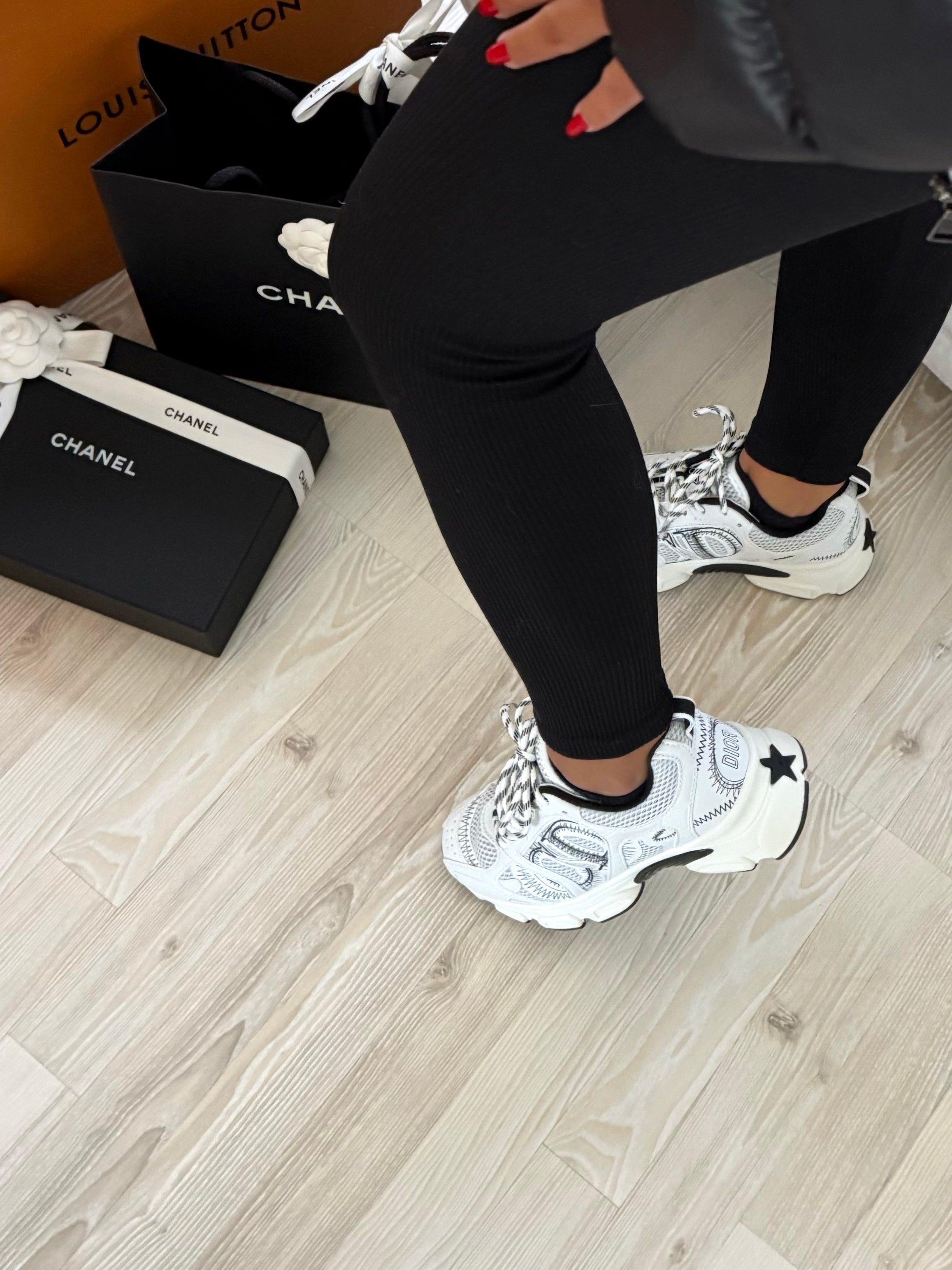 BASKET NOIRE ET BLANCHE CD